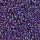 Miyuki rocailles Perlen 11/0 - Purple lined amethyst ab 11-356